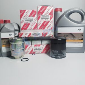 Genuine Toyota Land cruiser Prado Service Kit 3L D-4D KDJ120 With Fuel Filter
