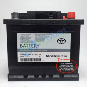 Genuine Toyota Prius 12V Battery ZVW50 2016 to 2022 Fits Corolla Aygo
