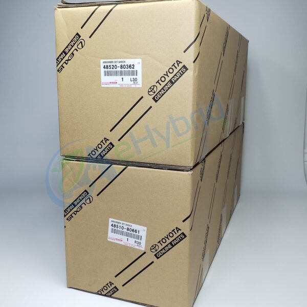 Genuine Toyota Prius Alpha Front Shock Absorbers ZVW40 48510-80661 & 48520-80362