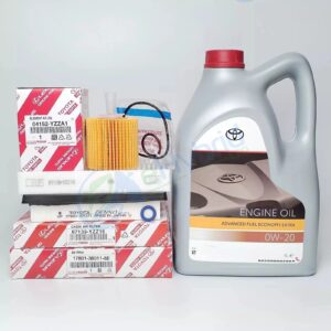 Genuine Toyota Rav4 2.5L Service kit ASA44 2016-2019 With 0W20 oil & All Filters