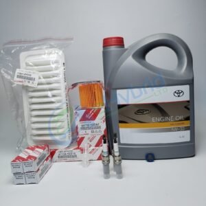 Genuine Toyota Verso-s NSP120 Service Kit 1.3L 2010-2015 With Spark Plugs & 5W30