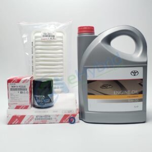 Genuine Toyota Voxy 2.0L Service Kit 2001 to 2007 With 5W30 Oil & Sump Washer