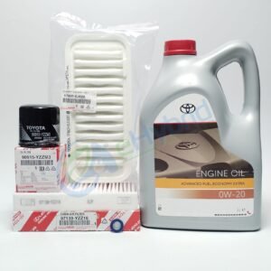 Genuine Toyota Yaris KSP130 Service Kit 2009 To 2012 With 0W20 Oil & Fit KSP90