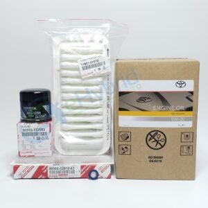 Genuine Toyota Yaris Service Kit 1.3L 1999-2005 5W30 Oil Air Cabin & Oil Filter