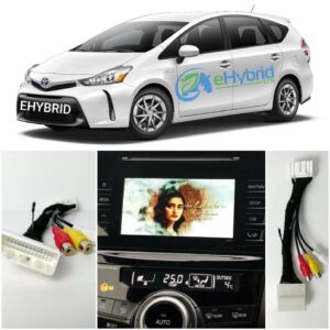 FOR TOYOTA PRIUS PLUS VIDEO INPUT 28 PIN HARNESS CABLE VIDEO WATCHING ANDROID