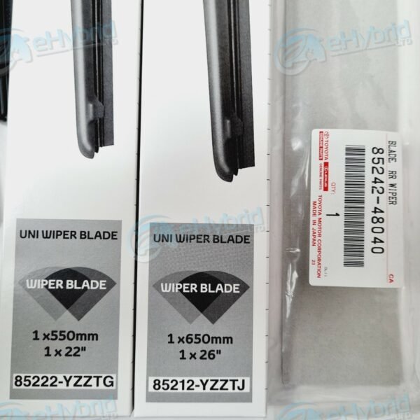 GENUINE LEXUS RX450H WINDSCREEN WIPER RX350 2008 TO 2015 FRONT & REAR BLADE SET - Image 5