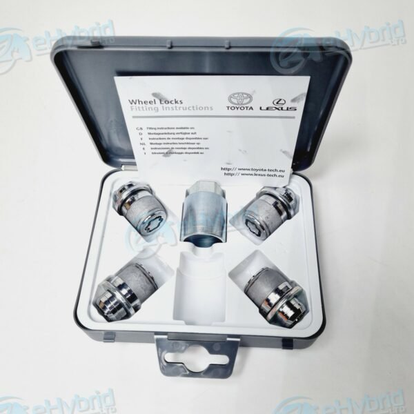 GENUINE TOYOTA ESTIMA LOCKING WHEEL NUTS WITH KEY BRAND NEW OEM PART PW456-00013 - Image 3