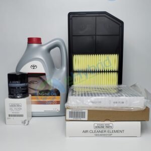 Genuine Mitsubishi Outlander PHEV Service Kit With Toyota 0W20 Engine Oil 2014