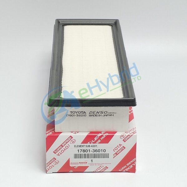 Genuine Toyota Alphard Hybrid Air Filter Air Cleaner Filter Oem Part 17801-36010
