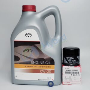 Genuine Toyota C-hr Intermediate Service Kit ZYX10 2018 To Onward 0W20 OilFilter