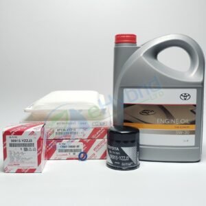 Genuine Toyota Estima MCR40 Service Kit3.0L With 5W30 Oil & Filters 2000 TO 2006