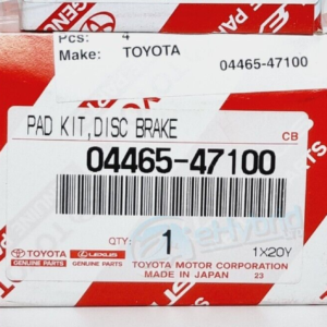 Genuine Toyota Prius Front brake pads ZVW50 2016-2023 Prius Plugin 04465-47100