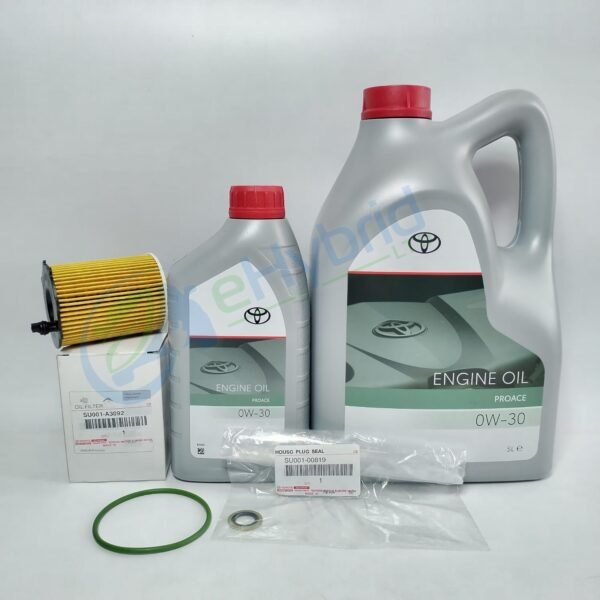 Genuine Toyota Proace Intermediate Service Kit 6L 0W30 Oil  Washer & Oil Filter