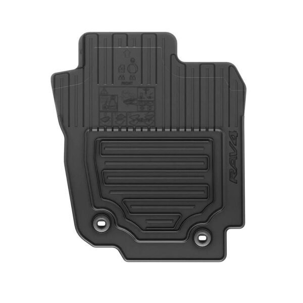 Genuine Toyota RAV4 Rubber Mats Front & Rear Black Mat Set 2012-17 PZ49L-X0359RJ - Image 3