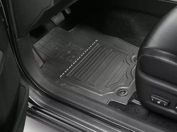 Genuine Toyota RAV4 Rubber Mats Front & Rear Black Mat Set 2012-17 PZ49L-X0359RJ