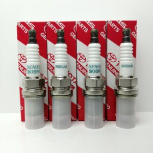 TOYOTA ESTIMA HYBRID SPARK PLUGS SK16R11 90919-01217 IRIDIUM DENSO AHR20 2006 >