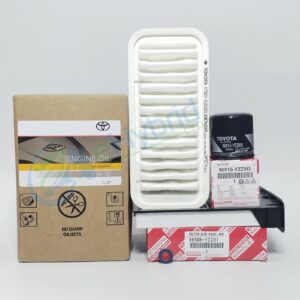 For Toyota Aygo service Kit 1.0L KGB10 Genuine Toyota Parts also fits C1 & 107