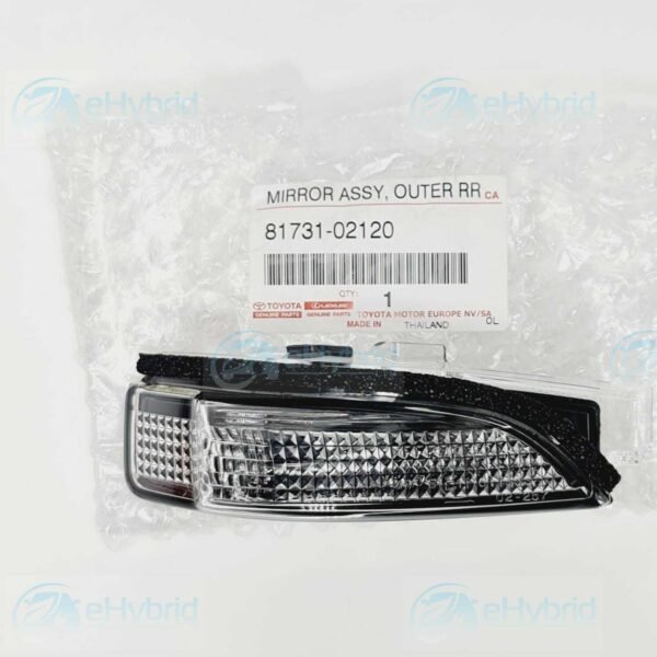 GENUINE TOYOTA AURIS INDICATOR MIRROR LAMP TURN SIGNAL RH REPEATER 81731-02120 - Image 9
