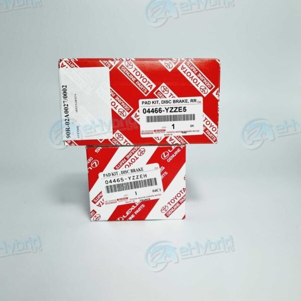 GENUINE TOYOTA AVENSIS FRONT AND REAR BRAKE PAD SET 04465-YZZEH & 04466-YZZE5 - Image 3