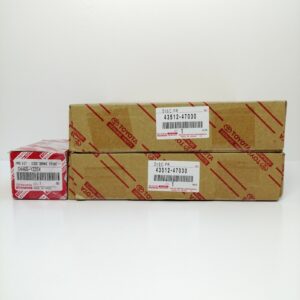 GENUINE TOYOTA PRIUS FRONT DISCS & PADS 2004 TO 2009 MODEL 1.5L OEM 43512-47030