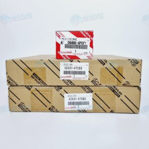 GENUINE TOYOTA PRIUS PLUS + REAR BRAKE PADS & DISCS ZVW40 2012 TO 2020 MODEL