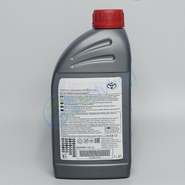 Genuine Lexus Engine Oil 0W30 Premium Fuel Economy Oil Fully Synthetic Diesel - Image 5