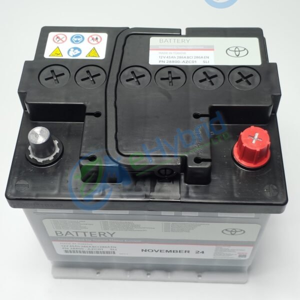 Genuine Toyota C-HR 12V Battery Oem 28800-AZC01 Fits Corolla Hybrid RAV4 1 year - Image 3