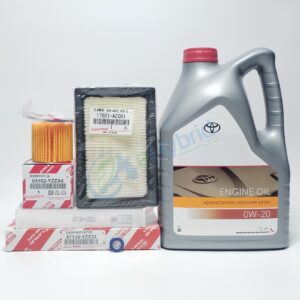 Genuine Toyota C-HR 1.8L Hybrid Service Kit 2016 & 2017 0w20 Oil & All Filters