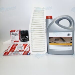 Genuine Toyota Estima ACR30 Service Kit2.4L 2000 To 2006 With Filters & 5W30 Oil