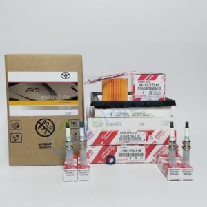 Genuine Toyota Prius Service Kit ZVW30 2009 - 2015 With Spark Plugs & 5W30 Oil