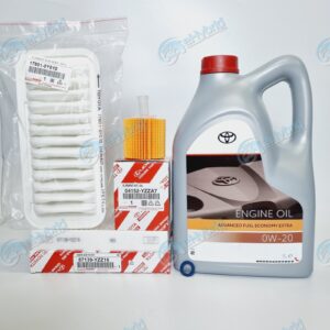 Genuine Toyota Yaris Service Kit 1.3L NSP130 2011 to 2019 0w20 Oil & All Filters