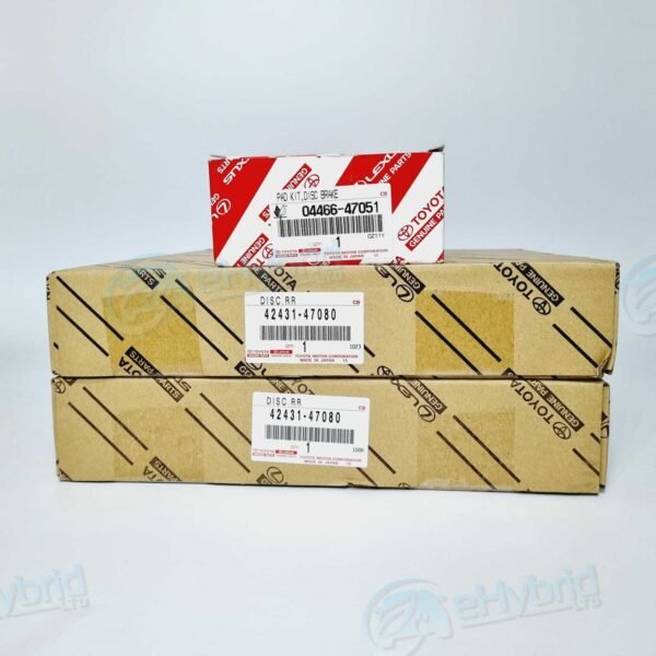 TOYOTA PRIUS PLUS + REAR BRAKE PADS & DISCS JAPANESE IMPORT ZVW41 2012 TO 2020