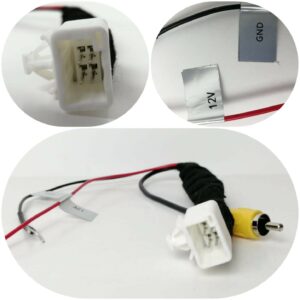 TOYOTA REVERSING CAMERA ADAPTER RETENTION 12V TO 6V CONVERTER 4PIN VOXY ALPHA