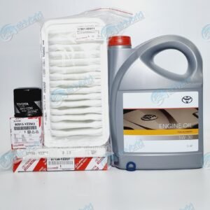 Corolla Verso 1.8L Service Kit 2004 TO 2009 MODEL ZNR11 Genuine Toyota 5w30 Oil