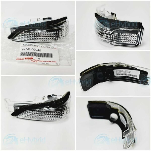 GENUINE TOYOTA C-HR INDICATOR MIRROR LAMP TURN SIGNAL LH REPEATER 81741-02040