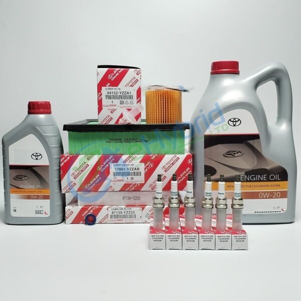 Genuine Toyota Alphard 3.5L Service Kit 2015 To Onward with Spark Plugs & 0W20