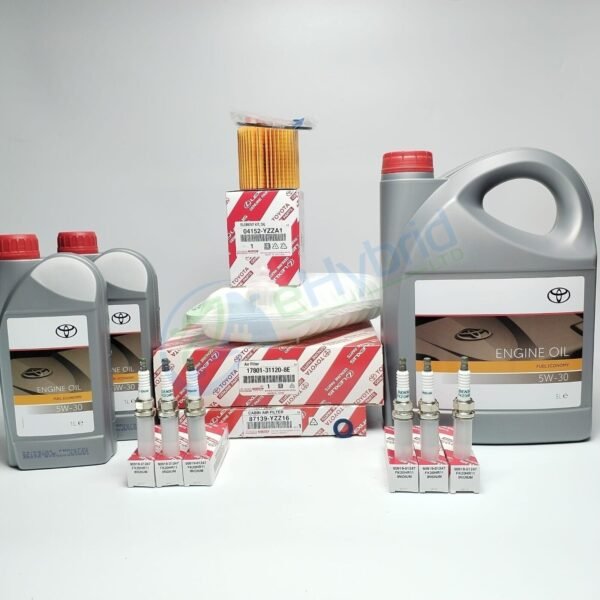Genuine Toyota AlphardVellfire GGH20 Service kit 2008-15 with Spark Plugs &5W30