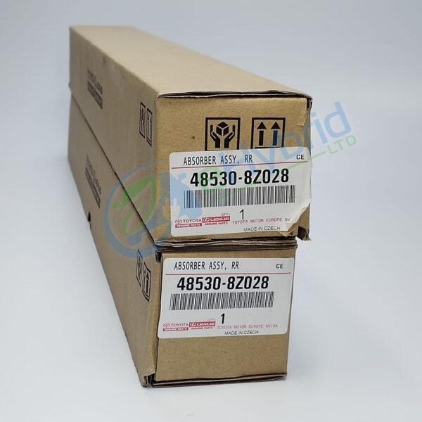 Genuine Toyota Auris Hybrid Rear Shock Absorber Set 2015 To 2018 OEM 48530-8Z028 - Image 3