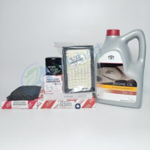 Genuine Toyota Corolla ZWE211 Service kit 2019 Onward With 0W16 & Hybrid Filters