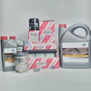 Genuine Toyota Land cruiser  Service Kit 3L D-4D KDJ120 02-09 With Fuel Filter