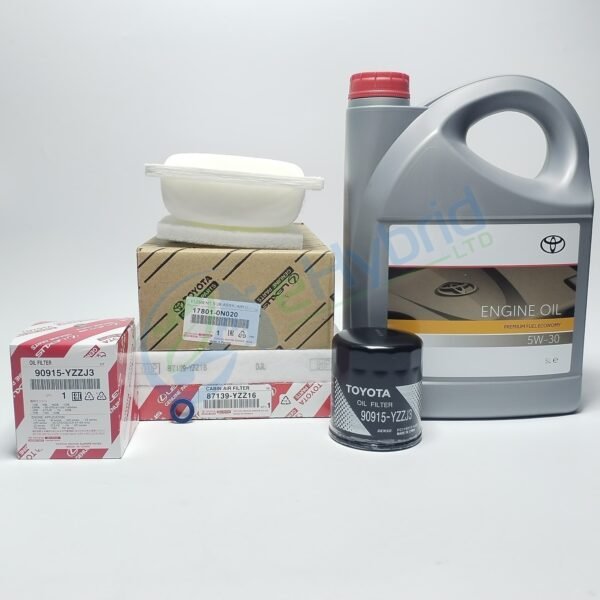 Genuine Toyota Yaris 1.4L Diesel  Service Kit NLP90 2005 - 2011 All Filters 5W30