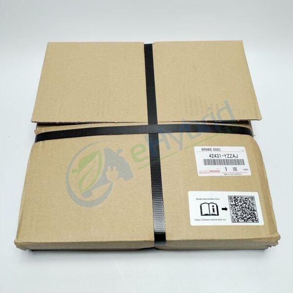 Genuine Toyota Yaris Hybrid Rear Brake Discs 2012 - 2020 Oem 42431-YZZAJ Lh & Rh