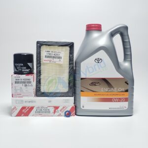Genuine Toyota Yaris Hybrid Service Kit 2012 - 2020 With 0w20 Oil & All filters