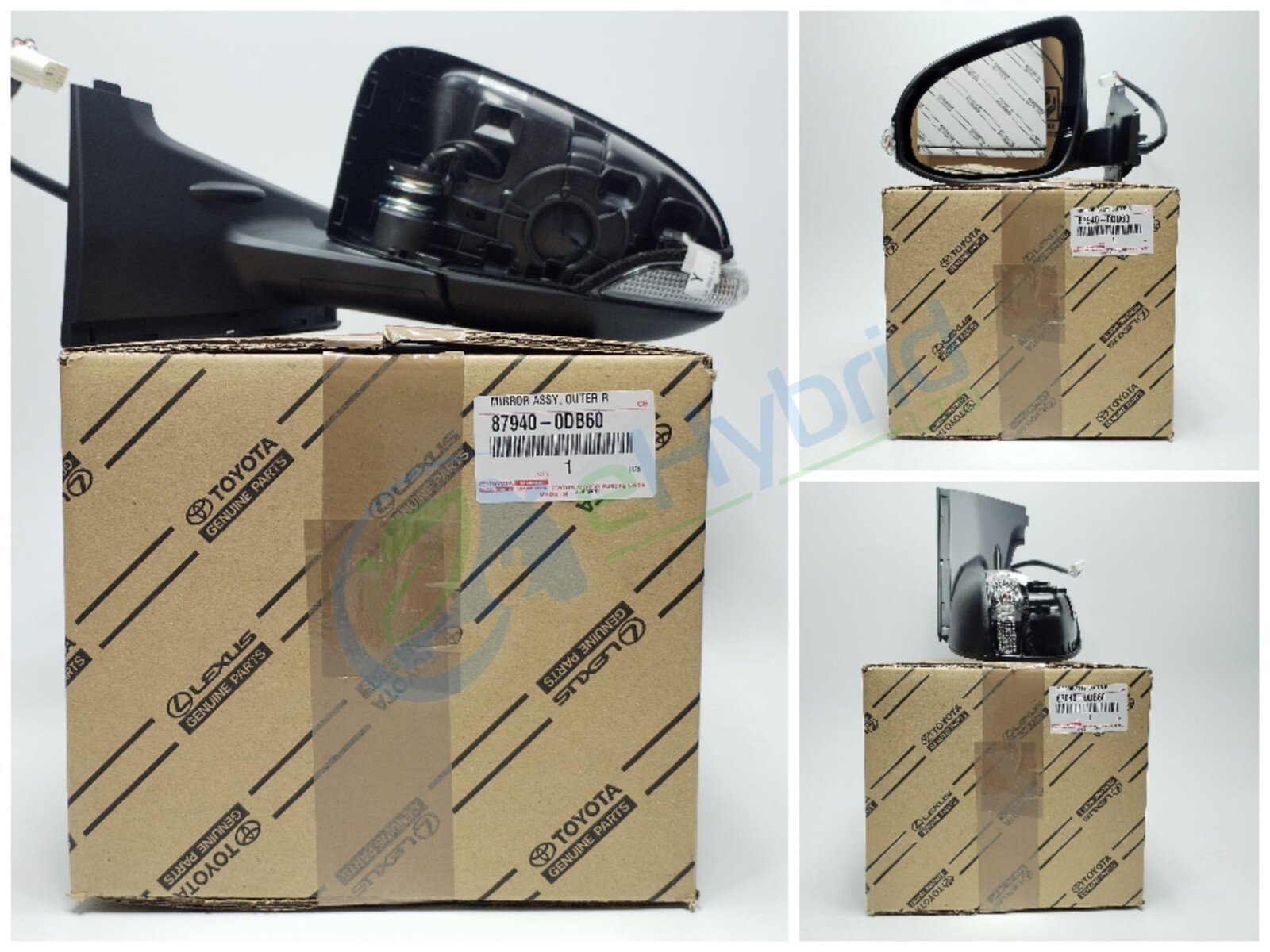 Genuine Toyota Yaris Wing Mirror Assembly 2014 - 2020 Oem 87940-0DB60 Left Side