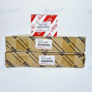 TOYOTA PRIUS PLUS FRONT BRAKE DISCS & PADS ZVW40 GENUINE TOYOTA PART 2012-2018