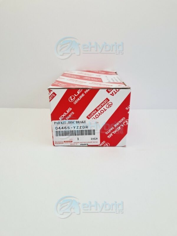 Verso-S Front Brake Pads & Discs 2010- 14 Genuine Toyota 43512-12710 04465-Yzzdr - Image 3