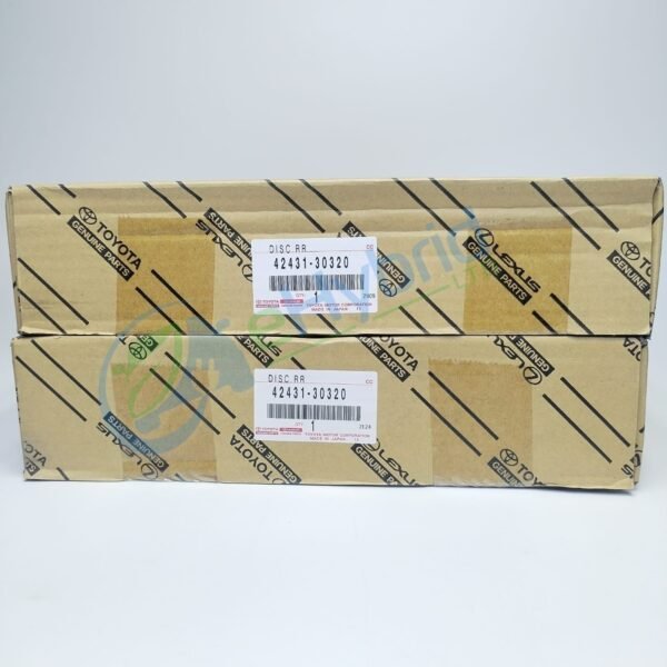 Genuine Lexus GS250, 350 Rear Brake Discs 2012-2018 Left & Right OEM 42431-30320