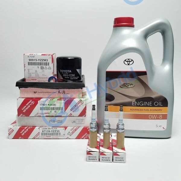 Genuine Lexus LBX Service Kit 2023 To Onward MAYH10  With Spark Plugs & 0W8 Oil