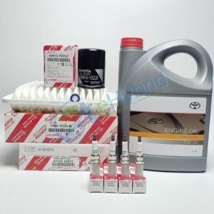 Genuine Toyota Alphard 2.4L Service Kit ANH20 2008- 2015 With Spark Plugs & 5W30