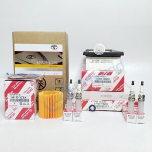 Genuine Toyota Alphard Hybrid Service kit AYH30 2015 Onward Spark Plugs & 5W30